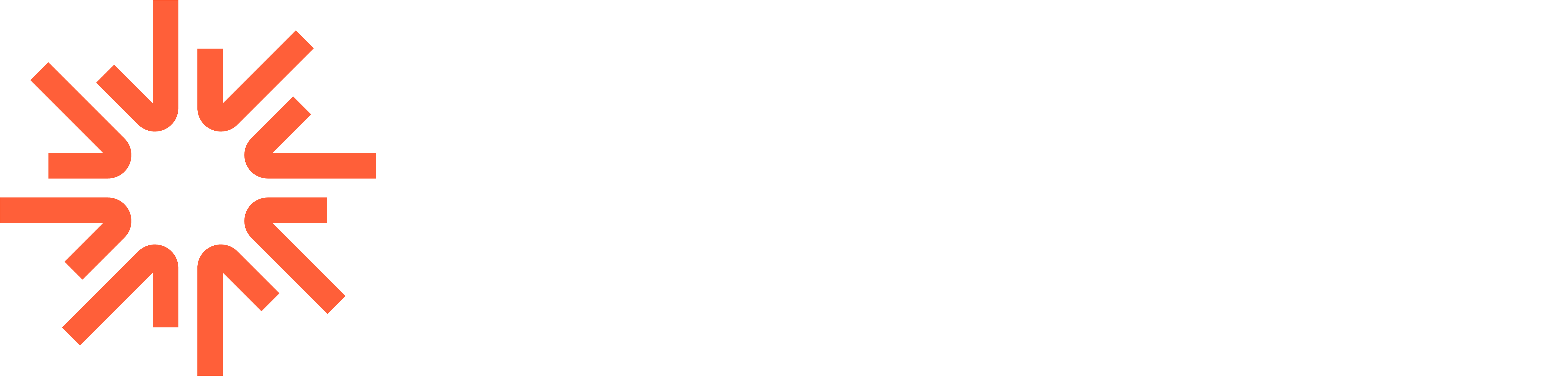Logo, white & orange